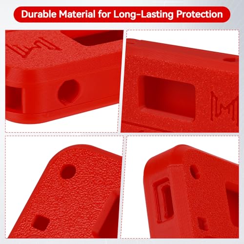 Meshnology Heltec V3 Case for ESP32 LoRa V3 Development Board Custom Meshtastic Case with Antenna Port and Charging Slot (N32, Red) - Image 5