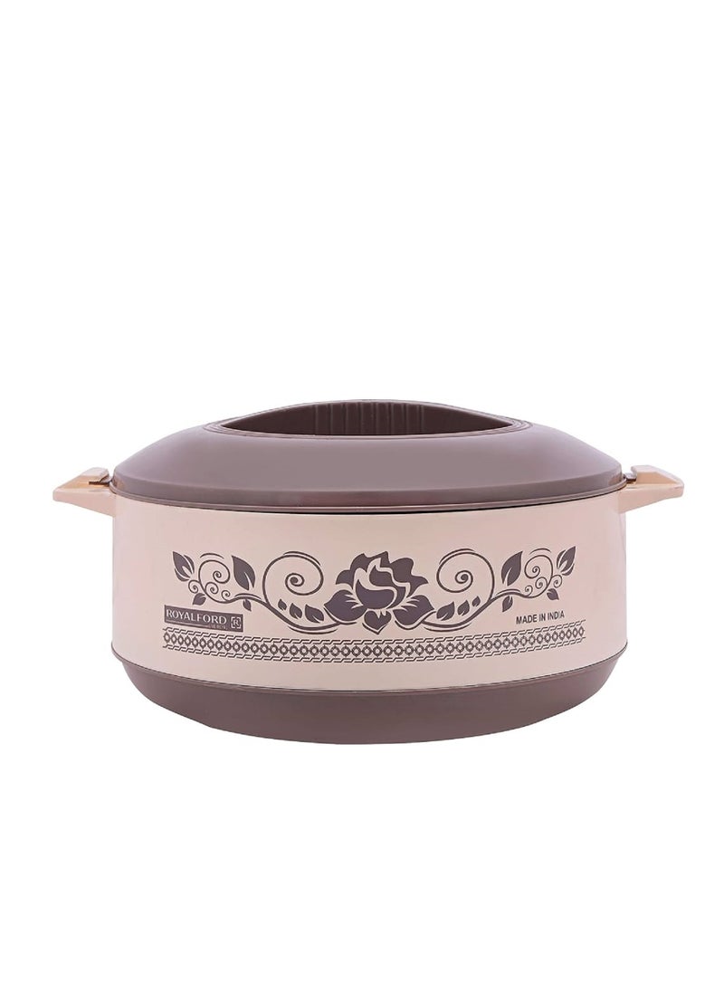 Royalford Royalford RF8957 Jumbo King Plastic Insulated Hot Pot 4.5L, Multi-Colour  - Image 1
