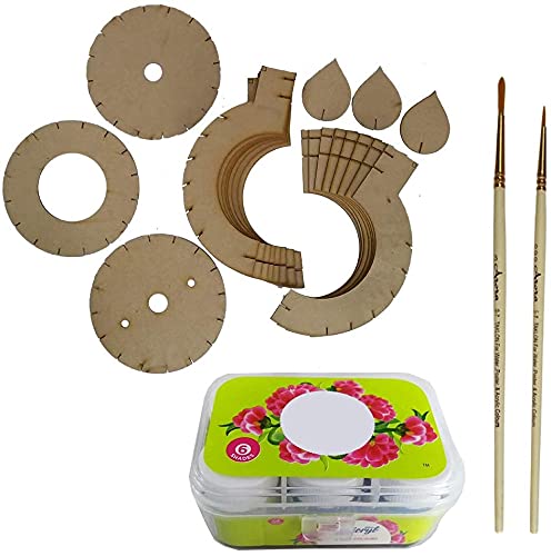 Penkraft Pen Mandala on MDF Lantern DIY kit Free Video Tutorial - Image 2