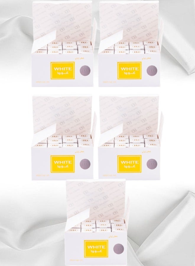 بانافع 60 قطع عطر وايت عود زيتي 3 مل - Image 1