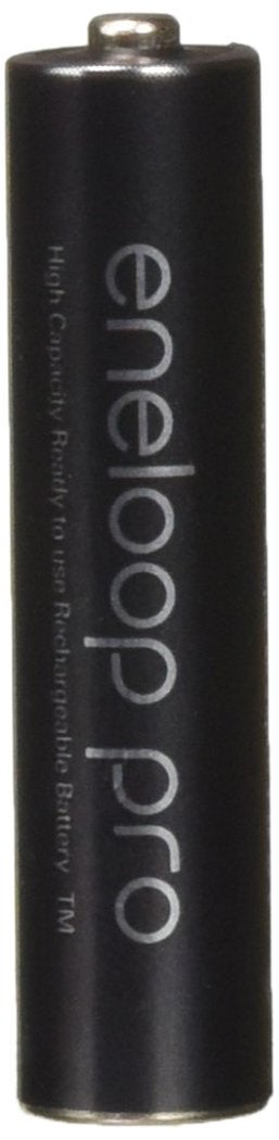 Eneloop 4 Panasonic Pro AAA 950mAh Min 900mAh, High Capacity, Ni-MH Pre-Charged Rechargeable Batteries with Battery Holder - Image 3