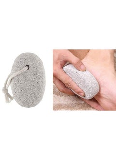 Wizme Pumice Stone For Crack Heels Dead Skin Remover For Daily Use For Unisex White (10 Gram) Pack Of 1  - Image 1