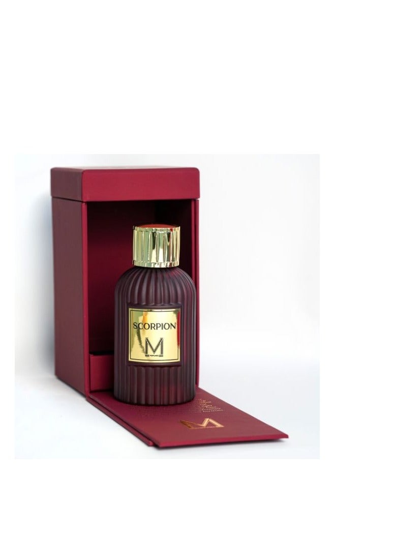 عطور VM سكوربيون - أو دو بارفان 100 مل – عطر الأناناس واليوسفي والتفاح المنعش مع لمسات مائية وقاعدة خشبية مسكية - Image 3