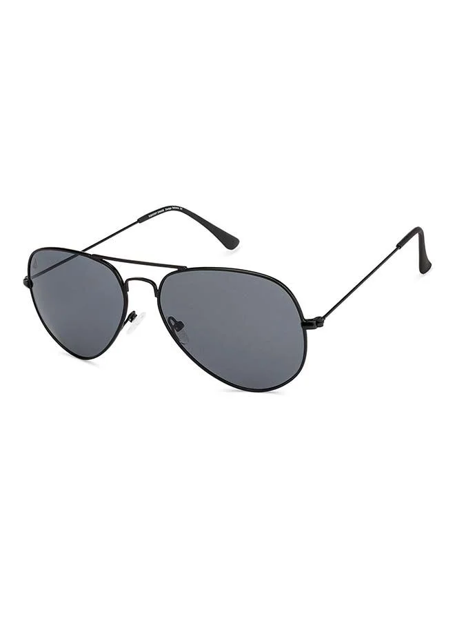 فينسينت تشيس Top Gun Full Rim Aviator Frame Polarized & UV Protected Sunglasses VC 5158/P - 58mm - Black