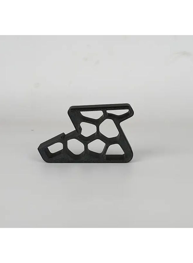 Heavy Duty Door Stopper With Track Lock Non Slip Gray Wedge For Home Office Hotel - Image 5