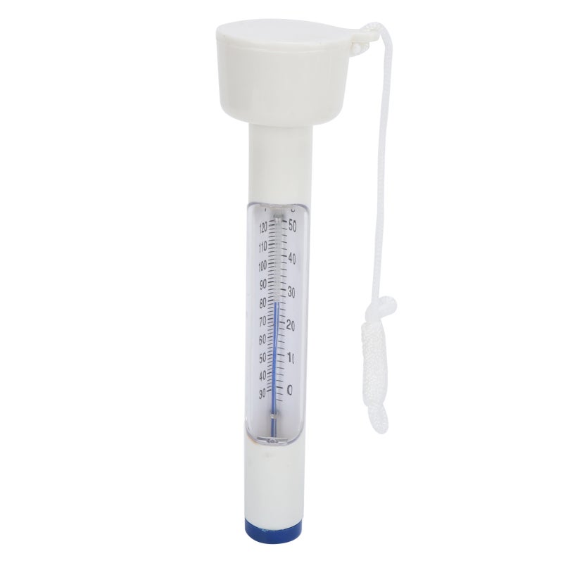 Floating Water Thermometer: Shatter-Resistant ABS Plastic, Large Easy-To-Read Display, Accurate Readings Up To 120℉/50℃ - Compact Portable Thermometer For Swimming Pools, Ponds, Aquariums, Hot Tubs - Image 1