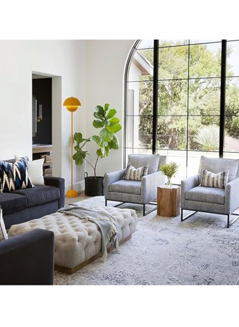 Arabest Modern Floor Lamp for Bedroom, Industrial Metal Standing Lamp with LED Bulb, Minimalist Tall Floor lamp for livingroom, Office - Image 3