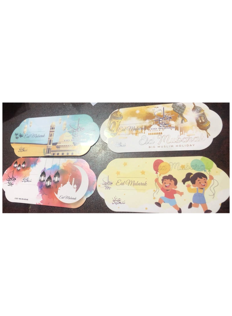 Greeting card, Eidiya card for Eid, Eidiya check, number 2 - Image 2