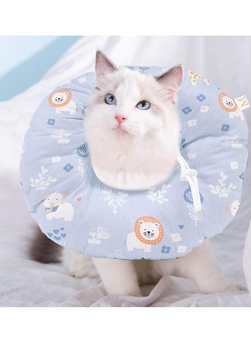 Generic Adjustable Pet Recovery Collar for Kittens and Puppies, 16-29cm Elizabethan Ring, Soft Anti-Lick and Anti-Bite Protective Cover for Post-Surgery Care in Dogs and Cats.  - Image 5