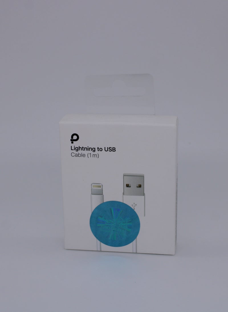 PROMASS 1m USB C to Lightning Cable for High Speed Data Transfer and Rapid Device Charging - Image 3