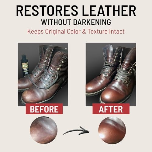 Bickmore بك 4 منظف ومرطب الجلد 8 أونصات - لن يغمق الجلد - آمن لجميع ألوان ملابس الجلد، الأثاث، السترات، الأحذية، داخل السيارات، الحقائب وجميع ملحقات الجلد الأخرى - Image 5