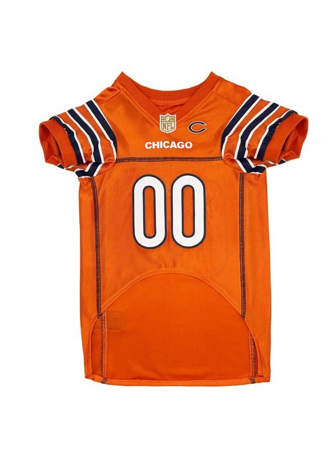Pets First NFL Chicago Bears Color Rush Dog Jersey, Size: X-Small. Color Rush Jersey, Cool and Sporty Dog Shirt, Best Football Jersey Costume for Dogs & Cats. Licensed Jersey Shirt. - Image 2
