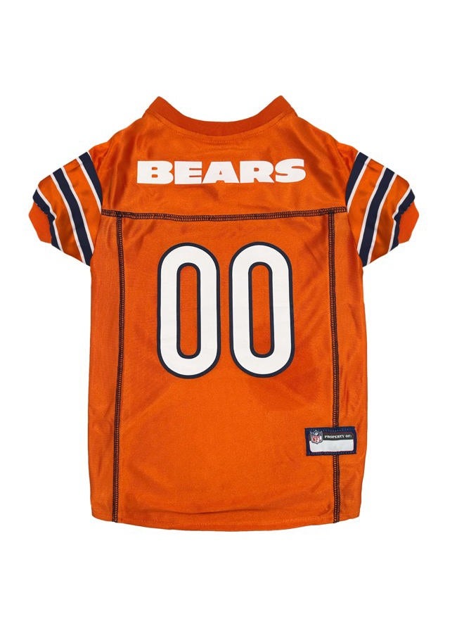 Pets First NFL Chicago Bears Color Rush Dog Jersey, Size: X-Small. Color Rush Jersey, Cool and Sporty Dog Shirt, Best Football Jersey Costume for Dogs & Cats. Licensed Jersey Shirt. - Image 1