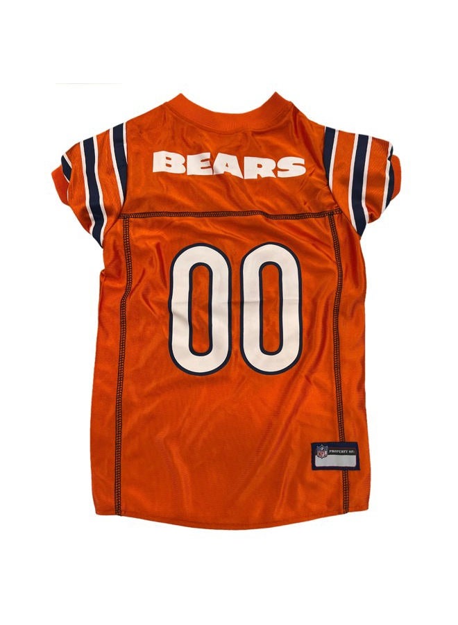 Pets First NFL Chicago Bears Color Rush Dog Jersey, Size: X-Small. Color Rush Jersey, Cool and Sporty Dog Shirt, Best Football Jersey Costume for Dogs & Cats. Licensed Jersey Shirt. - Image 5