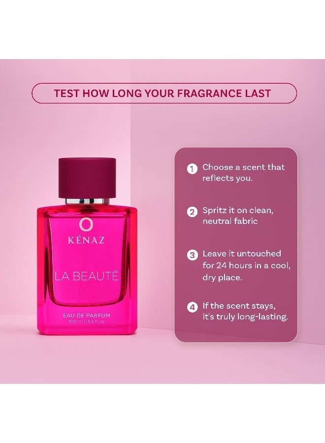 kenaz KÉNAZ LA BEAUTE Women French 100ML EDP - Image 4