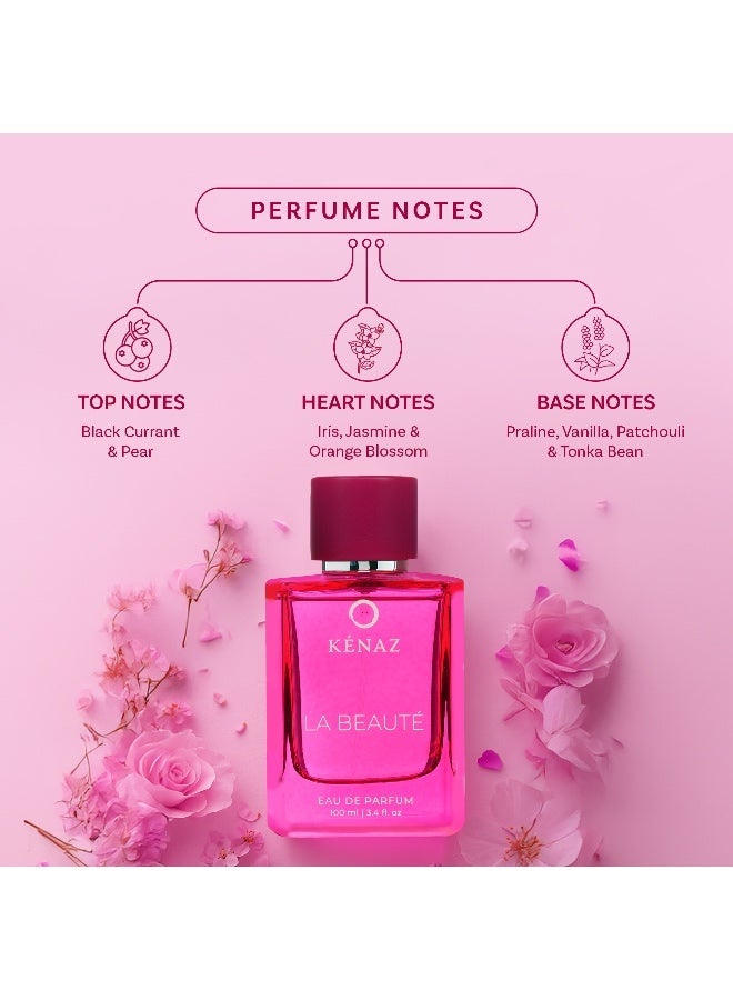 kenaz KÉNAZ LA BEAUTE Women French 100ML EDP - Image 3