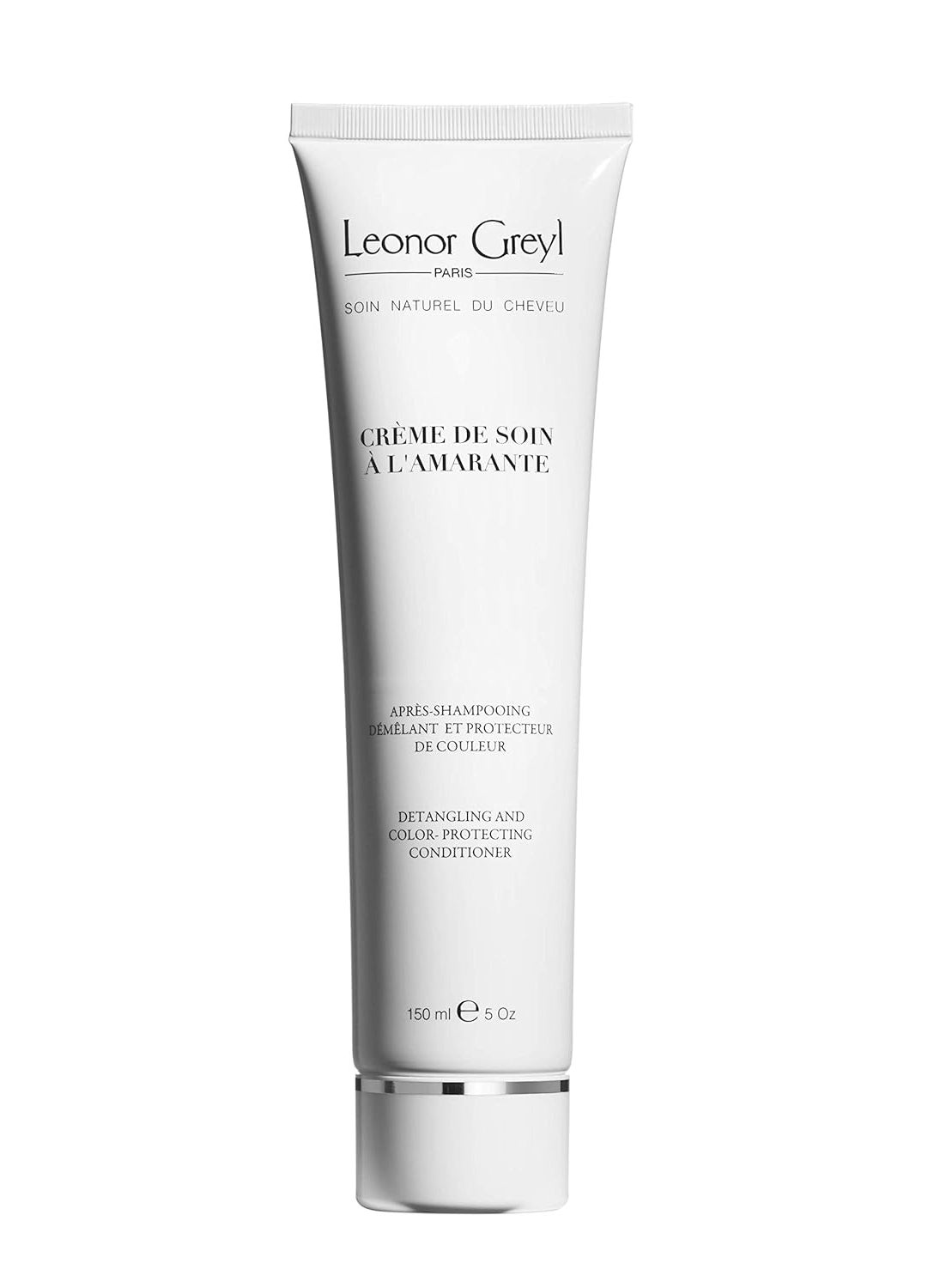 Leonor Greyl Leonor Greyl Paris - Creme De Soin a L'Amarante - Detangling and Color-Protecting Conditioner - Gluten Free & Vegan, 94% Natural Ingredients - Deep Smoothing Conditioner (5 Oz) 