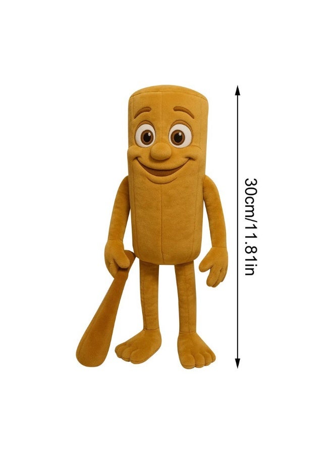 عام محاكاة ساخرة ألعاب من نسيج مخملي عصا خشبية شخصية دمية لطيف ألعاب من نسيج مخملي أفضل هدية للعائلة والأصدقاء - Image 2