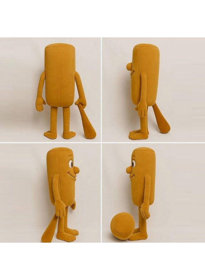 عام محاكاة ساخرة ألعاب من نسيج مخملي عصا خشبية شخصية دمية لطيف ألعاب من نسيج مخملي أفضل هدية للعائلة والأصدقاء - Image 3