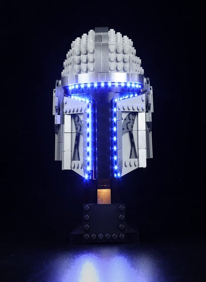 VONADO LED Light Kit Compatible with Lego The Mandalorian Helmet 75328 (Lights Only, No Models) Creative Lighting Set Accessories Compatible with Lego 75328 Building Set - Image 5