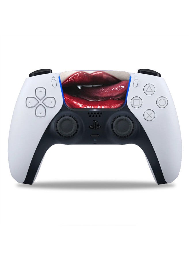 Suitable For PS5 Handle Touchpad Sticker All-inclusive PS5 Touch Drive Edition Digital Edition Handle Sticker Scrub Film-Color:TN-PS5TP-0221 - Image 1