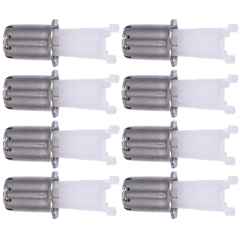 8pcs Stainless Steel Replacement Heads for Electric Nose Hair Trimmer Personal Grooming Accessories - Image 2