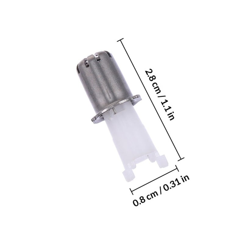 8pcs Stainless Steel Replacement Heads for Electric Nose Hair Trimmer Personal Grooming Accessories - Image 3