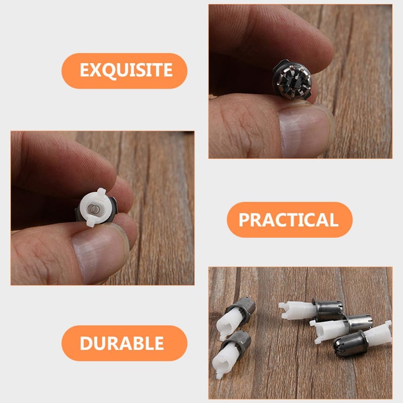 8pcs Stainless Steel Replacement Heads for Electric Nose Hair Trimmer Personal Grooming Accessories - Image 5
