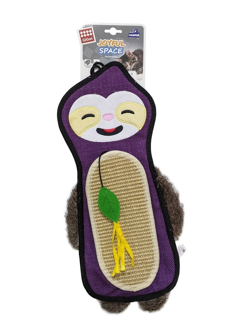 GIGWI - Sloth Cat Scratcher with Catnip Multicolor - Image 1