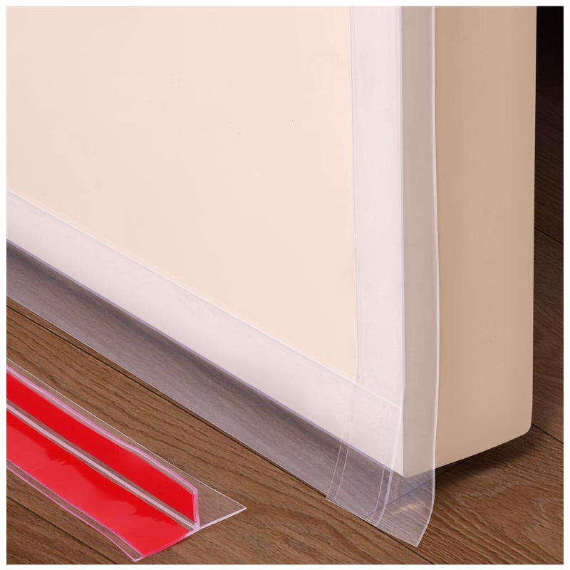 Benory 20Ft T-Shaped Silicone Weather Stripping Seal, Door Seal Tape for Doors and Windows, Blocks Cold Drafts and Reduces Noise - Image 1