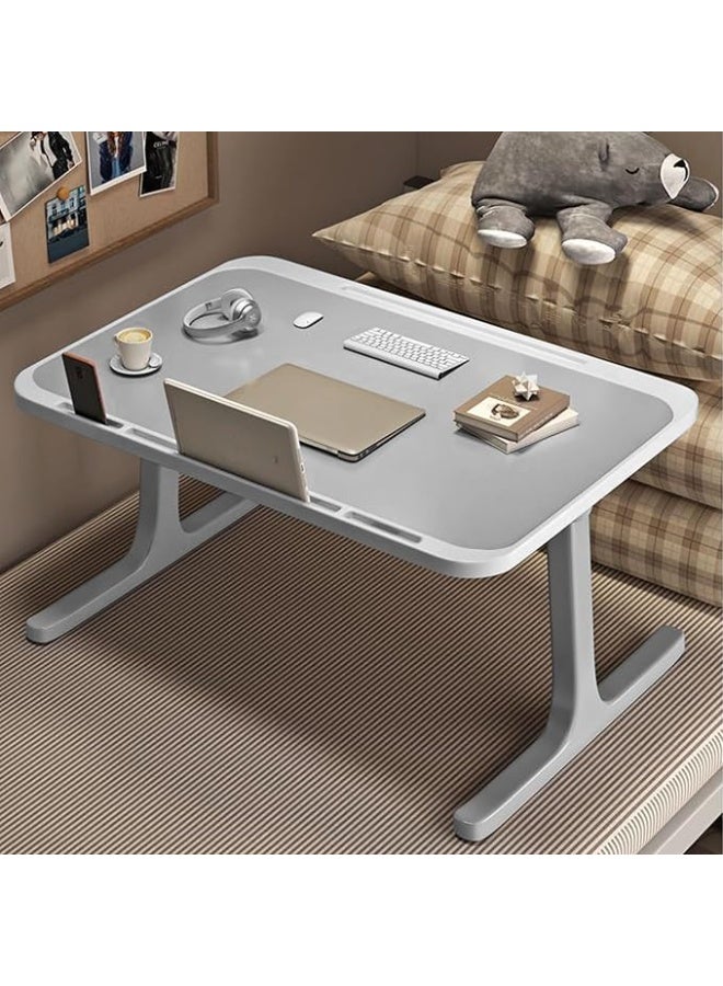 مكتب لابتوب متعدد الاستخدامات للسرير، مزود بحامل كتب ودرج تنظيم للاستخدام اليومي في العمل والدراسة - Image 5