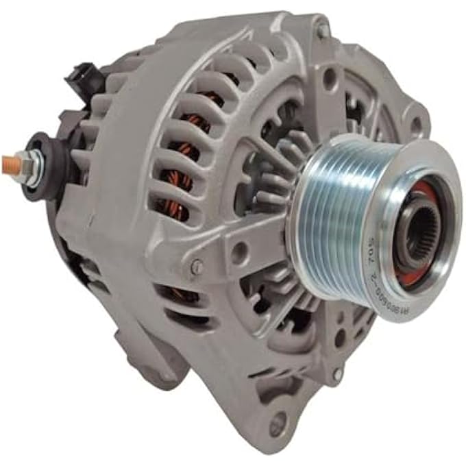 Parts Player New Alternator Compatible With Ram Truck 2500 3500 4500 5500 L6 6.7L 408cid 2011-2016, 4801313AB, 4801313AC, 4801313AD, 4210007001, 4210007140, 4210007160, A003TX0381, AND0596, 40052328, 40052328R - Image 1