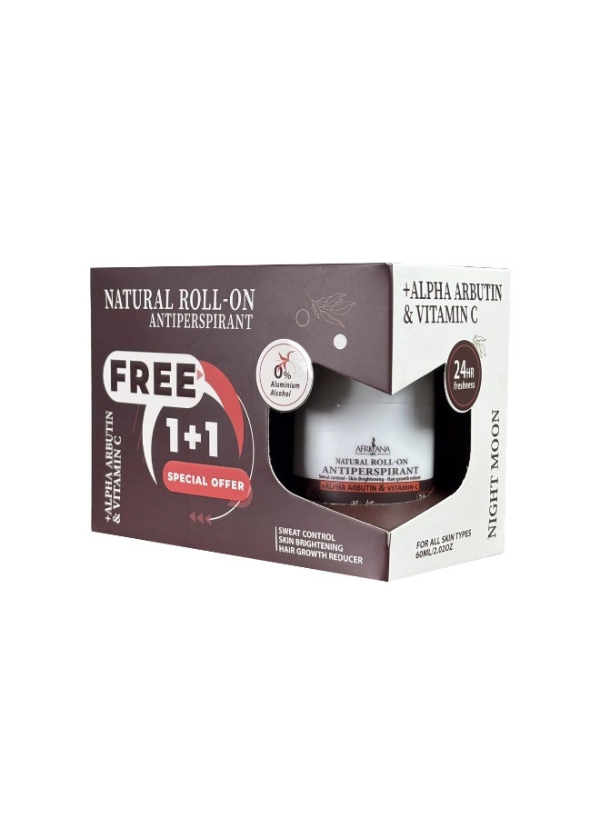 AFRICANANPC africana Natural Deodorant – Night Moon Scent 1+1 - Image 2