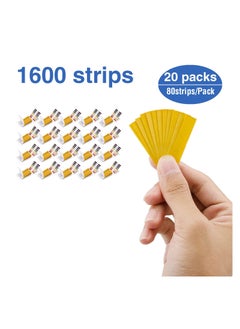 Y&D pH Test Strips, 1600 Strips Full Range 1-14 Universal Paper Litmus Soap Making Testing for Water Wine Saliva Urine Soil, Pet Food and Diet Monitoring, 20 Pack  - Image 2