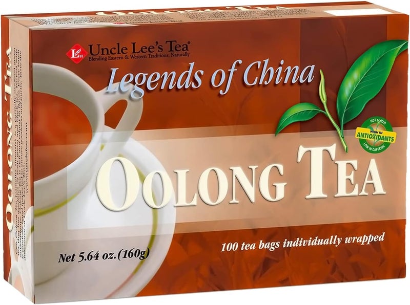 Uncle Lee's Tea Uncle Lee's Premium Oolong Tea - 100 Individually Wrapped Bags - Image 1