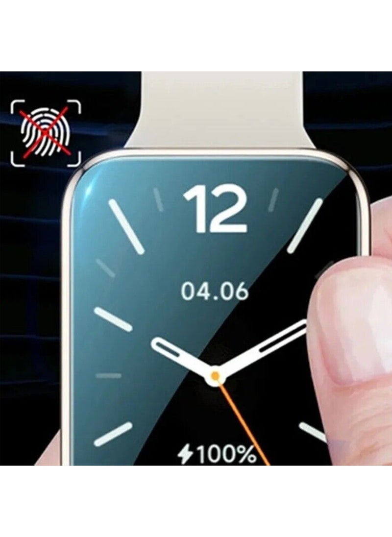 Waldic 3 Pcs TPU Screen Protector for Xiaomi Mi Band 8 Pro - Clear  - Image 2