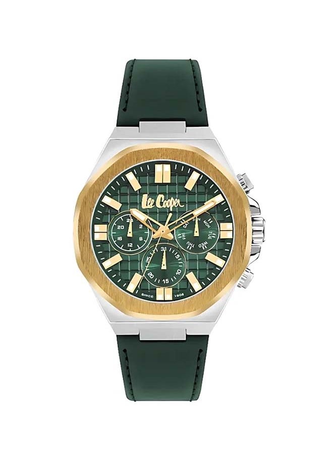 Lee Cooper Men's Multi Function Green Dial Watch - LC07983.277  - Image 1