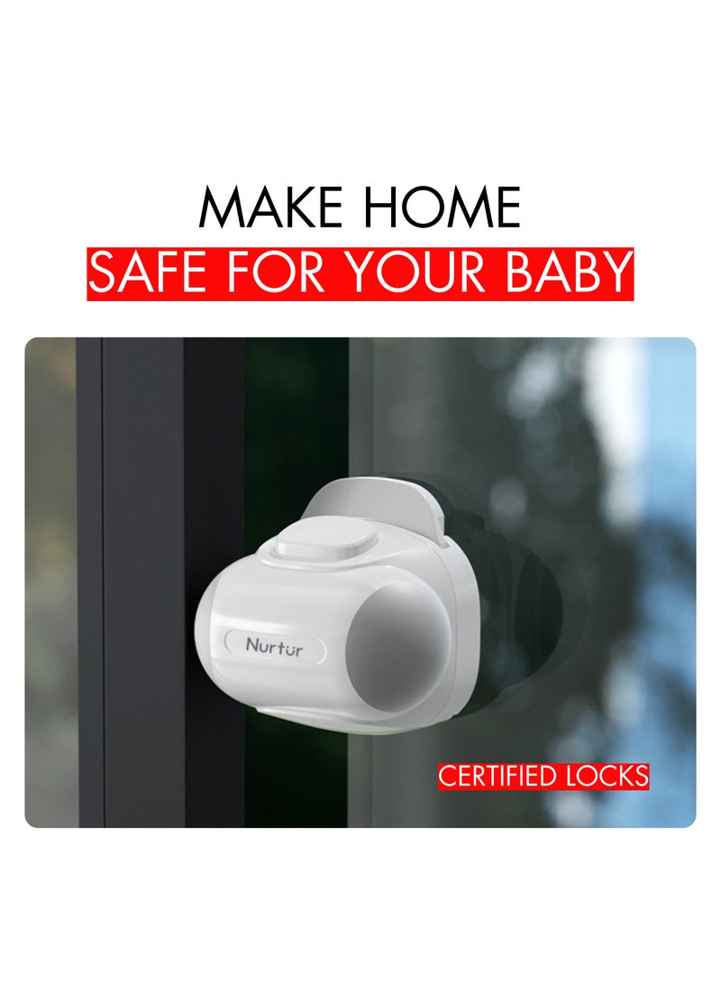 Nurtur Safety - Door & Window lock  - Pack of 1 - Image 2