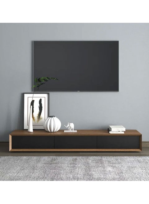 Modern TV Unit, Beige*black - MZTV010