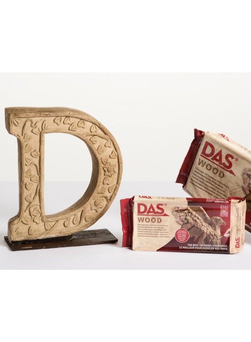 DAS Wood Air Dry Clay - Image 4