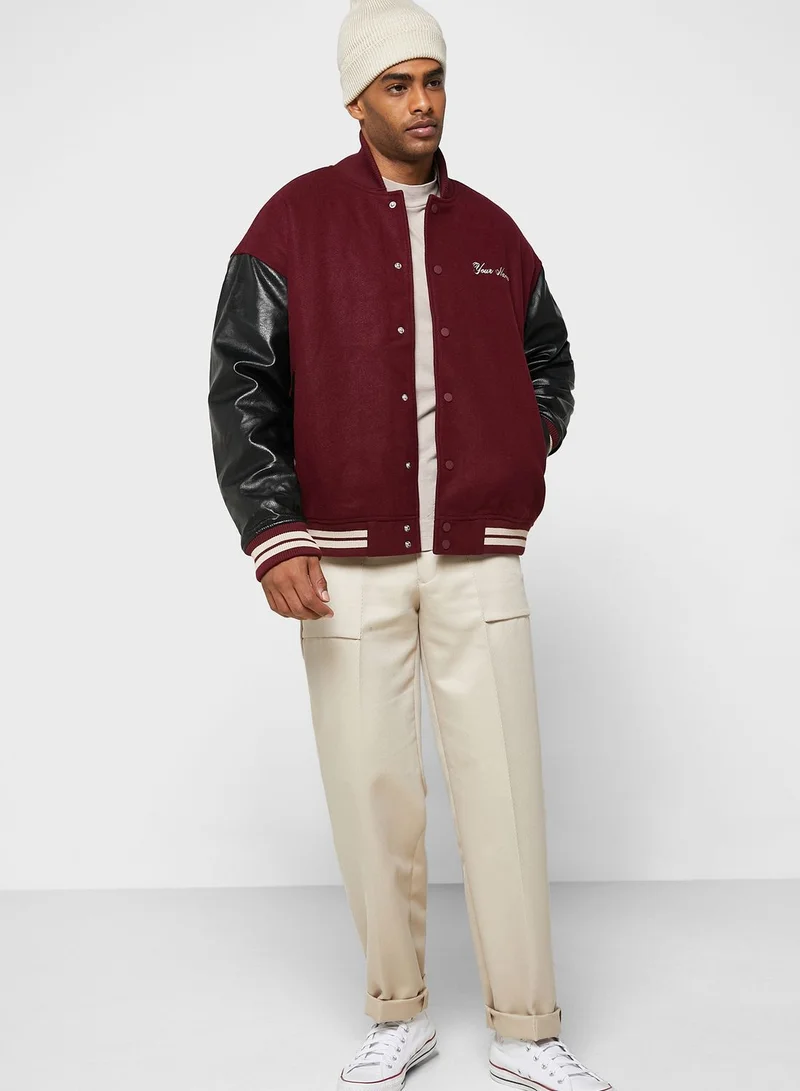TOPMAN Text Printed Jackets