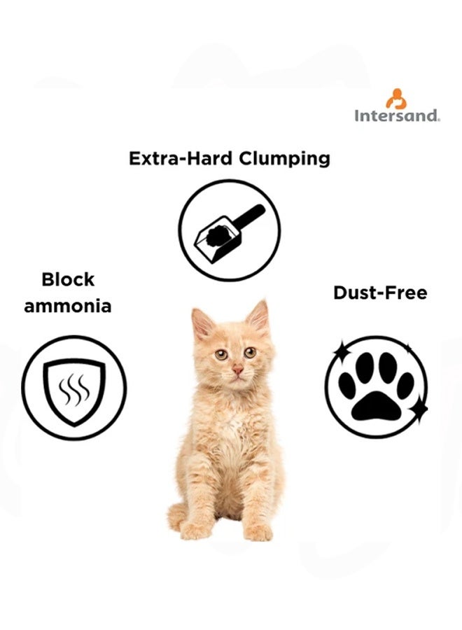 INTERSAND Odourlock Lavender Ultra Clumping Cat Litter - 6KG - Image 2