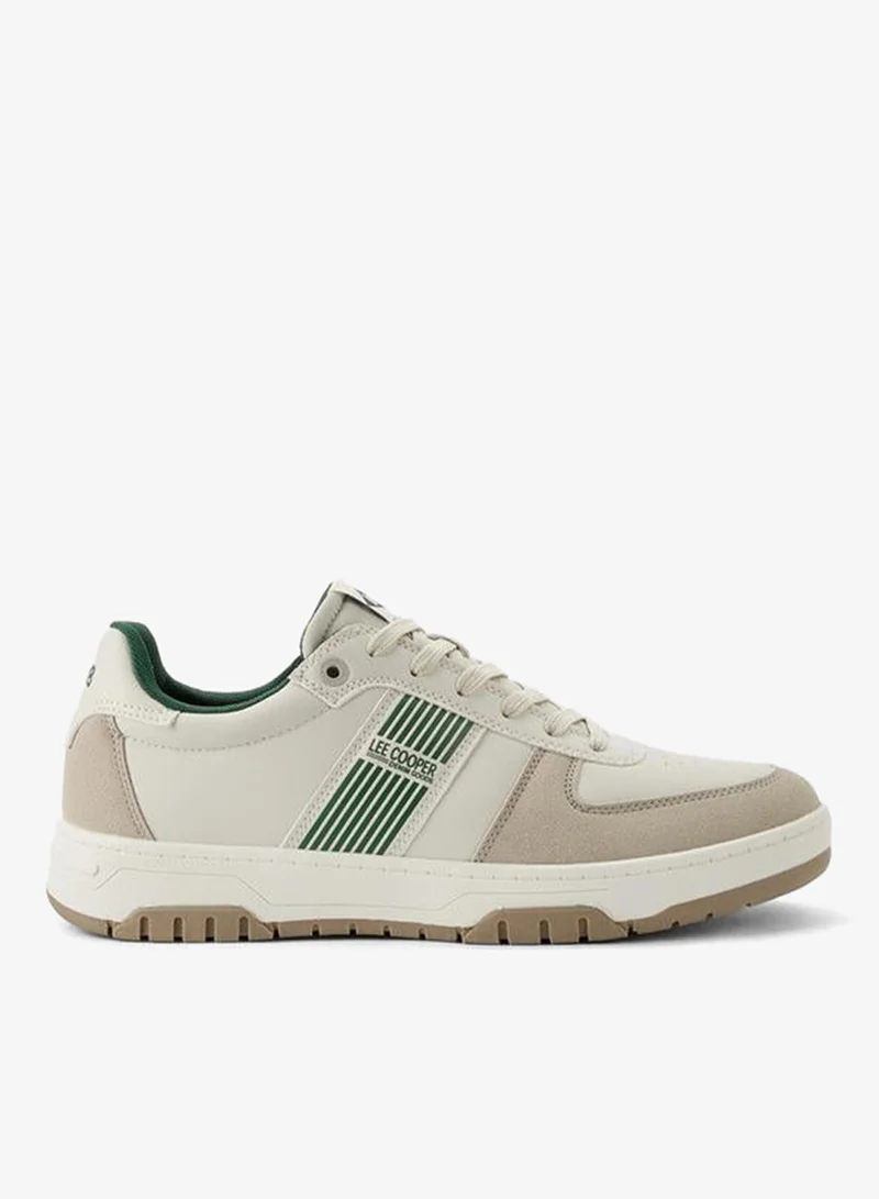 Lee Cooper BEIGE Men Lace-Up Ankle Sneakers for Men | Best Price UAE