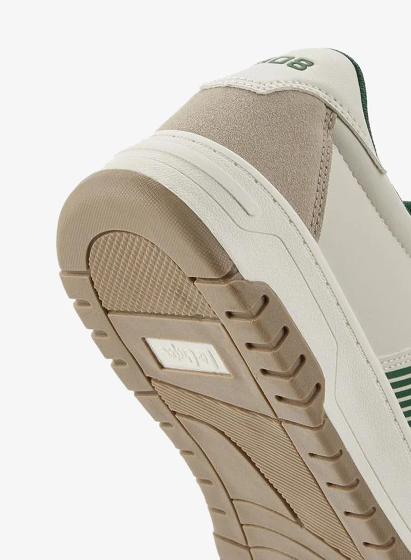 Lee Cooper BEIGE Men Lace-Up Ankle Sneakers for Men | Best Price UAE