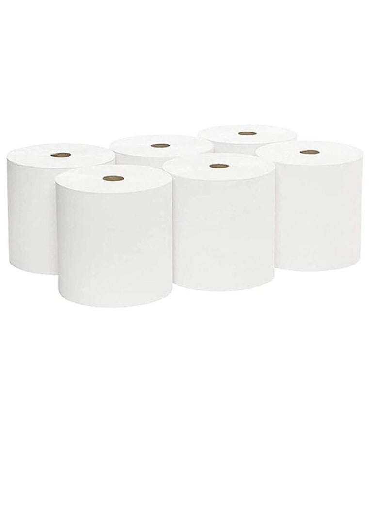 مناديل ماكسي رول، 1000 جرام، طبقتين - 6 في 1