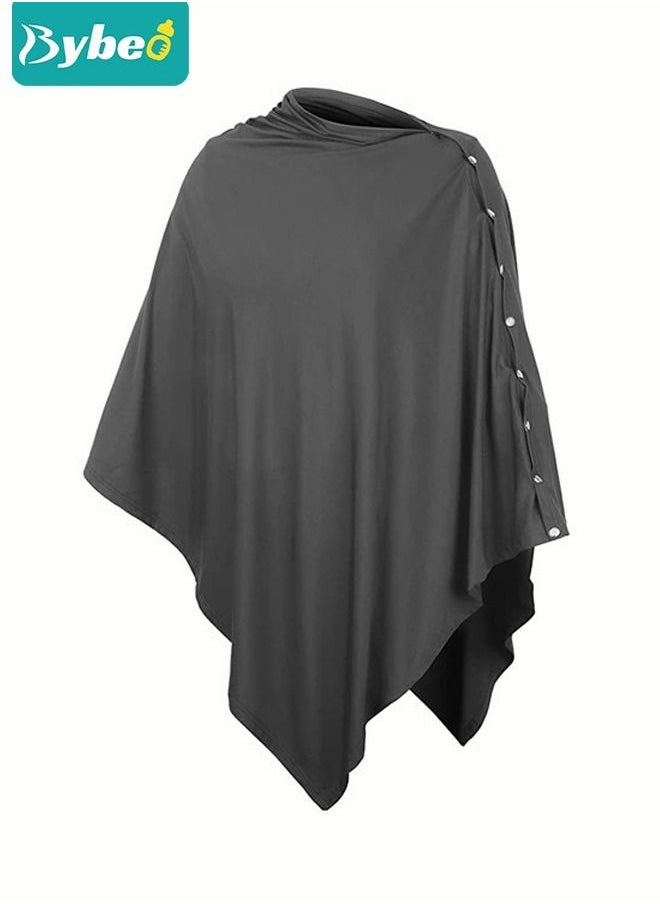 Bybeo - Baby Nursing Cover for Breastfeeding - 360 Degree Privacy, 8-in-1 Uses Soft & Breathable Covers Baby Car Seat & Shopping Cart Nursing Poncho, Washer & Dryer Friendly - Image 1