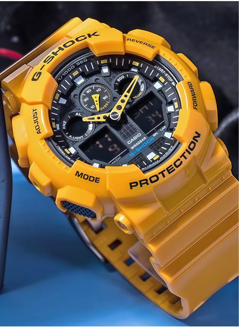 CASIO Casio Men's GA-100A-9A Series G-Shock Quartz  - Image 1