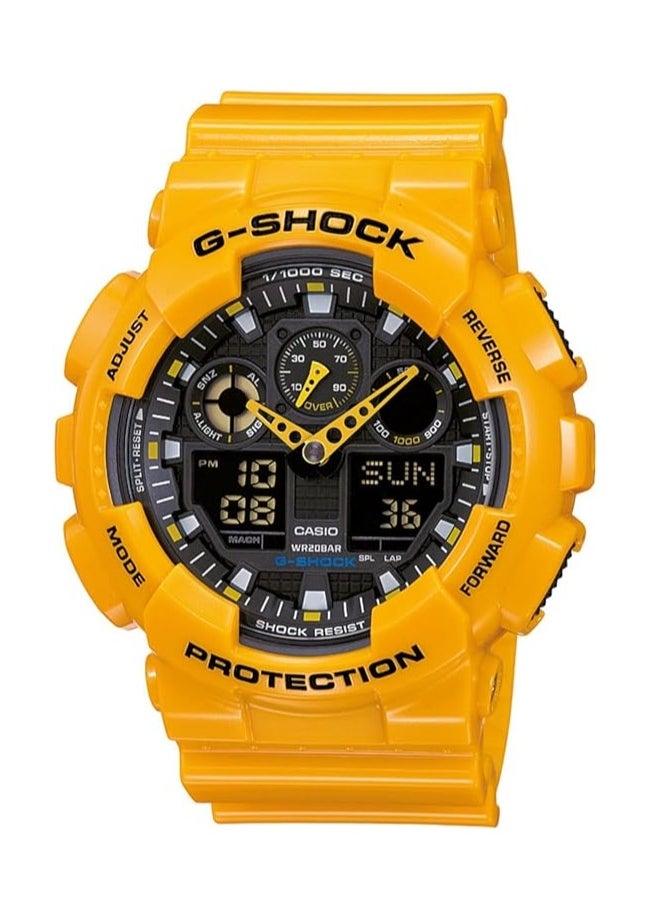 CASIO Casio Men's GA-100A-9A Series G-Shock Quartz  - Image 2