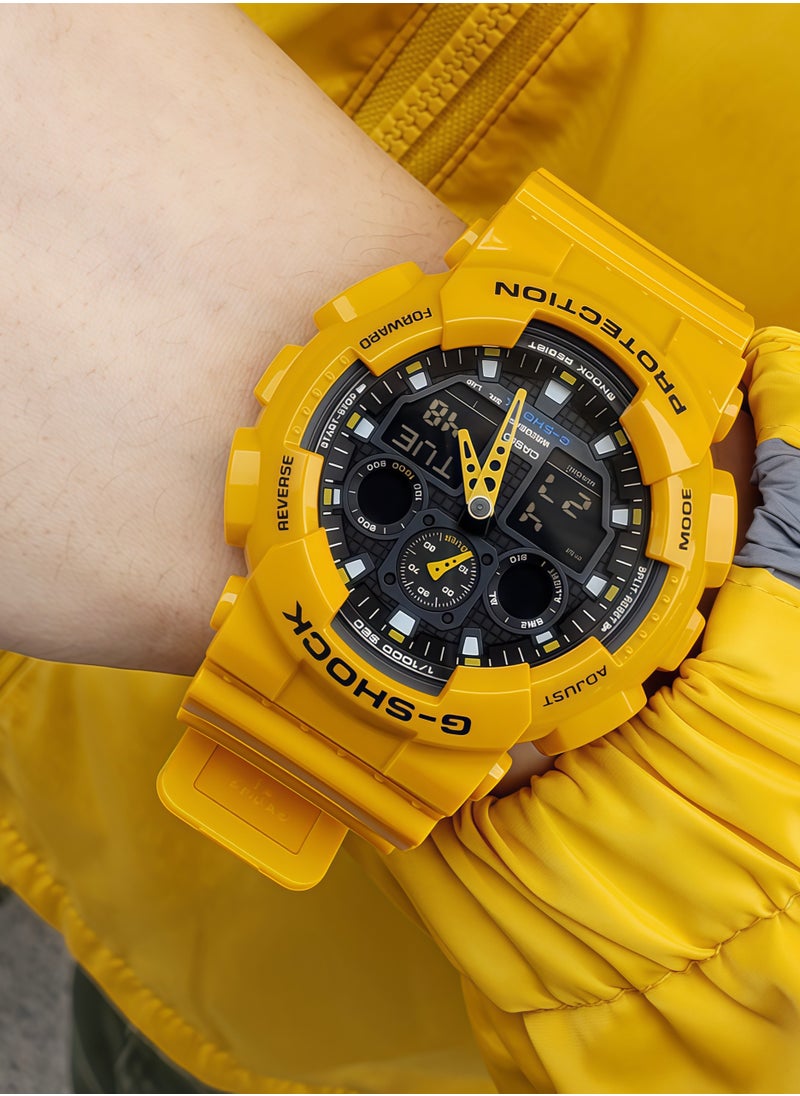 CASIO Casio Men's GA-100A-9A Series G-Shock Quartz  - Image 3