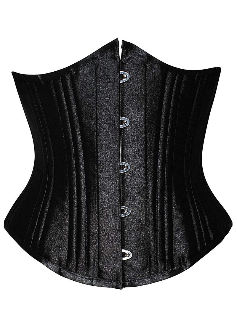 Barakah Women's Waist Training Corsets Underbust Heavy Duty 26 Steel Boned Hourglass Silhouette Body Shaper - Image 1